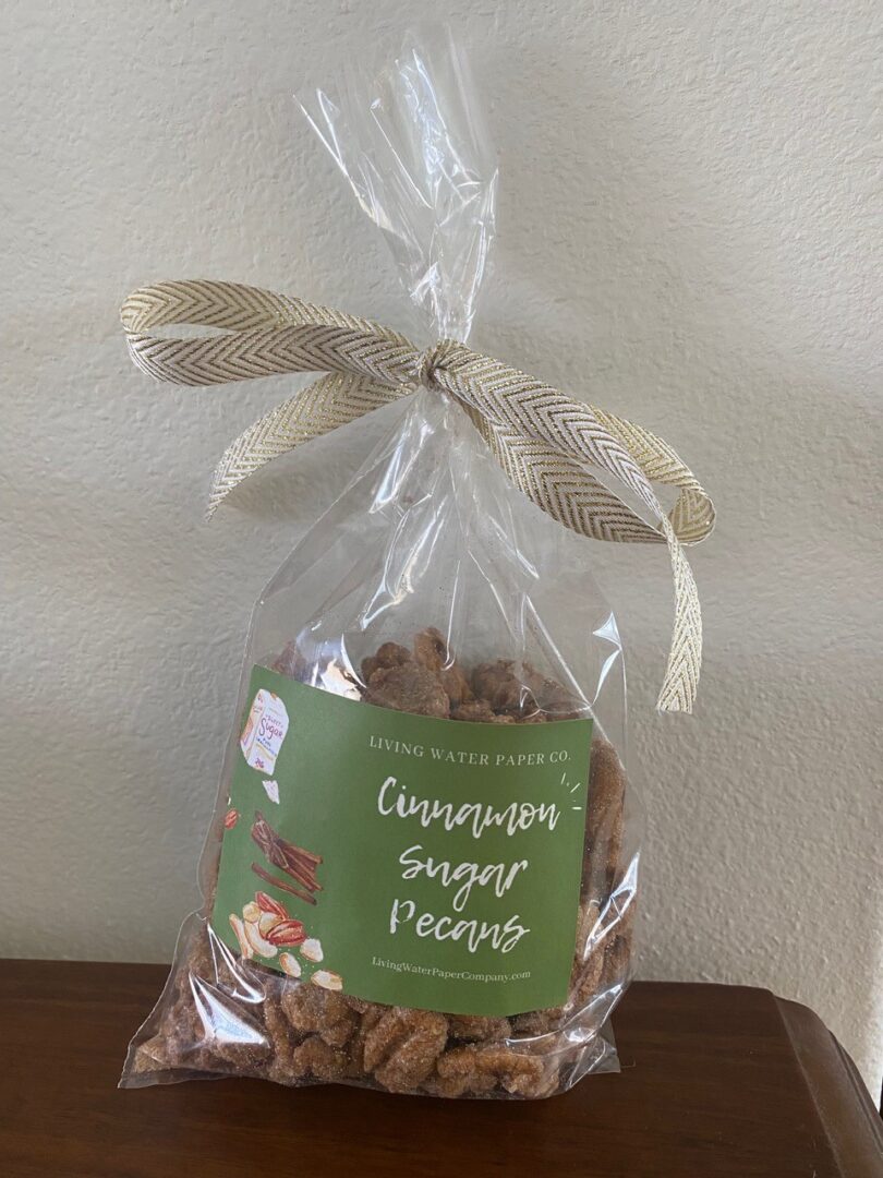 A smaller image of a gift bag for Cinnamon Sugar Pecans